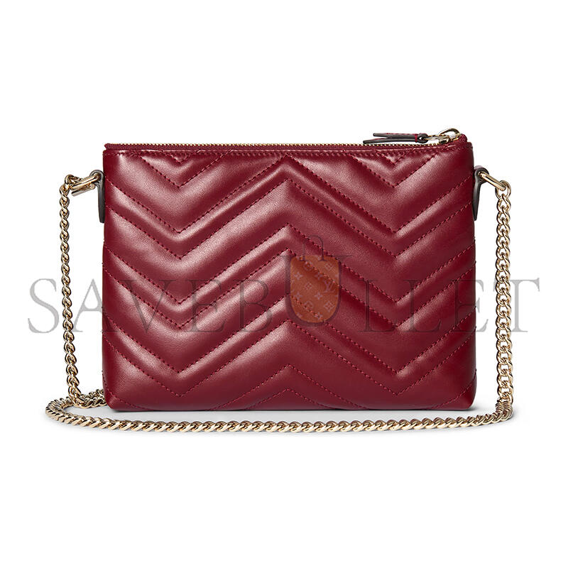 GUCCI GG MARMONT POCHETTE WITH CHAIN 837742 (21*15*3.5cm)